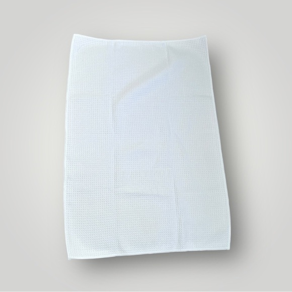 White Waffle Pattern Dish Hand Towel - Picture 6 of 9